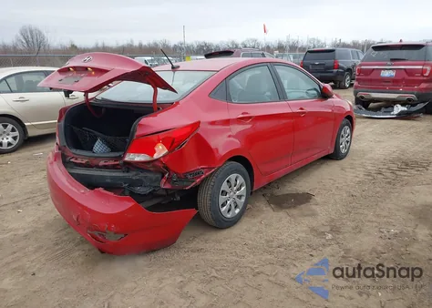 2017 Hyundai Accent Se z USA, uszkodzony, nr VIN KMHCT4AE9HU337207